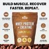 B.rad Superfuel - Grass Fed Whey Protein Isolate Boosted with Creatine | Farm-Fresh, Easy-to-Digest, Clean Ingredients | 2 Pounds | 100% USA Sourced | Cocoa Bean (Chocolate) view 4