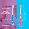 200 pcs Disposable Kids Toothbrushes Individually Wrapped, Toothbrushes for Age 2+ Children Toothbrush Set Soft Bristles Boys Girls Colorful Toothbrush with Suction Cup view 3