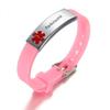 AMRECH Medical Alert Bracelets Parkinsons for Men Women Silicone Adjustable Medical ID Wristband to Carry Your Emergency Medical Information, Includes an Medical Card view 1