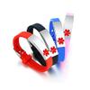 AMRECH Medical Alert Bracelets CRPS Complex Regional Pain Syndrome for Men Women Silicone Adjustable Medical ID Wristband to Carry Your Emergency Medical Information, Includes an Medical Card view 2