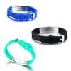 AMRECH Medical Alert Bracelets CRPS Complex Regional Pain Syndrome for Men Women Silicone Adjustable Medical ID Wristband to Carry Your Emergency Medical Information, Includes an Medical Card view 3