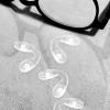 Lurrose 10pcs Soft Silicone Nose Pads for Glasses Anti-Slip Eyeglass Cushions Comfortable Replacement for Sunglasses Eyewear Durable and Flexible Design view 3