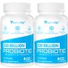 200 Billion Cfus 12 Strains Probiotic, with 3 Organic Prebiotics, Probiotics for Women Men, Daily Supplement for Immune, Gut, Digestive Health, Shelf Stable, Non GMO, 120 Caps (120-Days Supply) view 1