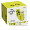 Sorbos Edible Straws, Apple Flavored, Sustainable, Individually Wrapped, No Plastic, No Allergens, No Gluten, No PFAS, Eco Friendly, 7.4 inches long (Pack of 200) view 1