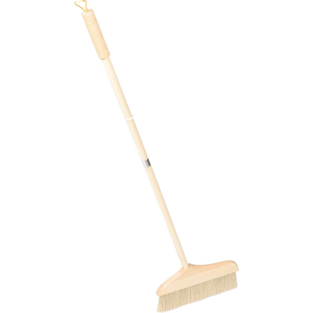 Angoily Indoor Hardwood Floor Cleaning Broom Soft Bristle Sweeping Broom for Dust Hair Removal Indoor