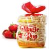 Kim's Magic Pop Freshly Popped Rice Cakes | Strawberry Flavor | 6 Bags | 15 Cakes per Bag | Low Carb, Sugar Free, Fat Free, Multigrain Korean Snack | Easy Bread, Chip, Cracker Replacement view 1