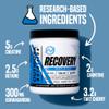 Outwork Nutrition Post Workout Recovery Powder - Creatine Monohydrate, KSM-66 Ashwagandha & Tart Cherry - Speeds Recovery, Eases Soreness - Creatine Powder for Men & Women, Berry Splash, 240 Gr view 3