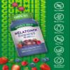 Nature's Truth Melatonin Gummies | 10mg | 140 Count | Berry Flavor | Vegan, Non-GMO & Gluten Free Supplement for Adults view 3