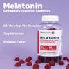 TransformHQ Melatonin (5mg) 180 Gummies, Strawberry Flavored - Gluten Free, Non-GMO view 4