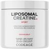 Codeage Liposomal Creatine Powder Supplement, Pure Creatine Monohydrate 5000mg, Pre Workout & Post Workouts - Unflavored Creatine, Micronized Creatine Powder - Creatinine for Sports - 30 Servings view 1