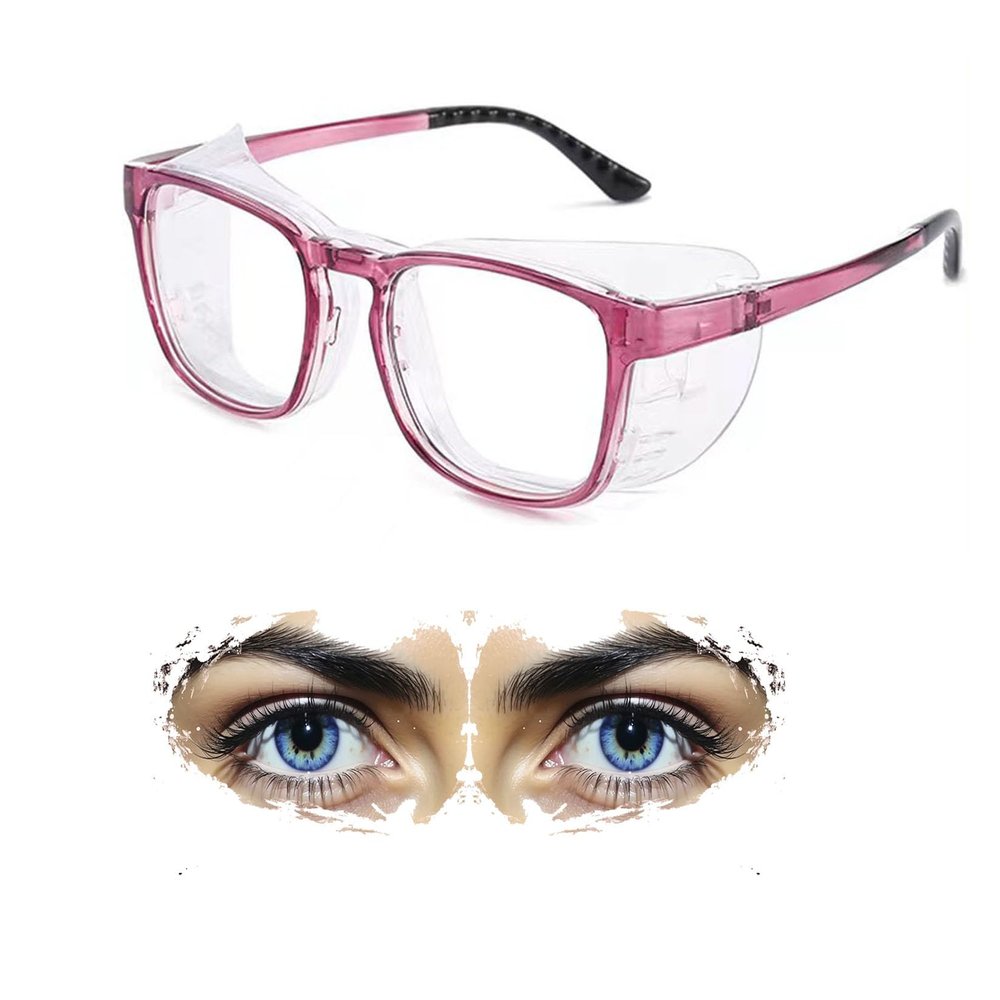 cosycare Hydrating Dry Eyes Glasses with Soft Silicone Moisture Chambers and Moisture Circulation Pad for Dry Eyes Symptoms (Dark)