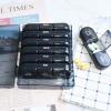 21 Grid Black Medicine Bo, 3 Times A Day 7 Day Pill Organizer 21 Grid Portable Pill Organizer Travel Medicine Container Black(Black) view 4