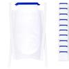 10 Pack Refillable Ice Bags with Clamp Closure 6-1/2 x 14 Reusable Medical ice packs for injuries Easy Filling Hospital Icepack with Soft Outer Covering with Leak Proof closure, Super soft Inner Layer view 1
