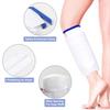 10 Pack Refillable Ice Bags with Clamp Closure 6-1/2 x 14 Reusable Medical ice packs for injuries Easy Filling Hospital Icepack with Soft Outer Covering with Leak Proof closure, Super soft Inner Layer view 2