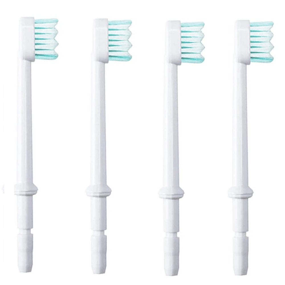 4 Pcs Replacement Toothbrush Heads for Dental Water Jet Tips Accessories Compatible with Water Flossers WP-100 WP-260,Oral Irrigator Accessories
