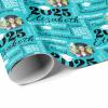InterestPrint Customized Senior 2025 Gift Wrapping Paper Personalized Photo Graduation Wrapping Paper Green Class of 2025 Wrap Paper Roll 58x23 for Women Men Kids Boys Girls Graduation 3 Roll view 3