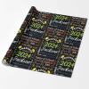 InterestPrint Custom Graduation Gift Wrapping Paper with Name Personalized Class of 2024 Graduates Gradient Wrapping Paper Roll 58x23 for Mom Dad Grandma Grandpa Graduation 3 Roll view 2