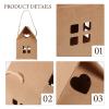 ARTIBETTER 15Pcs 3D Xmas,Candy & Cookie Boxes, Boxes,Treat Boxes-for Candy, Treats, and Holiday Party Favors view 3