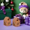 ARTIBETTER 15Pcs 3D Xmas,Candy & Cookie Boxes, Boxes,Treat Boxes-for Candy, Treats, and Holiday Party Favors view 4