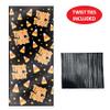 Beistle 75 Piece Trick Or Treat Cellophane Bags With Twist Ties - Festive Happy Halloween Treat Holders For Candy, Cookies, And Small Favors, Celebrating With You Since 1900 view 3