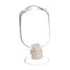 Anneome Glass Storage Bottle Round Shape Matches Container Simple Practical Design view 1
