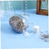 Anneome Glass Storage Bottle Round Shape Matches Container Simple Practical Design view 3