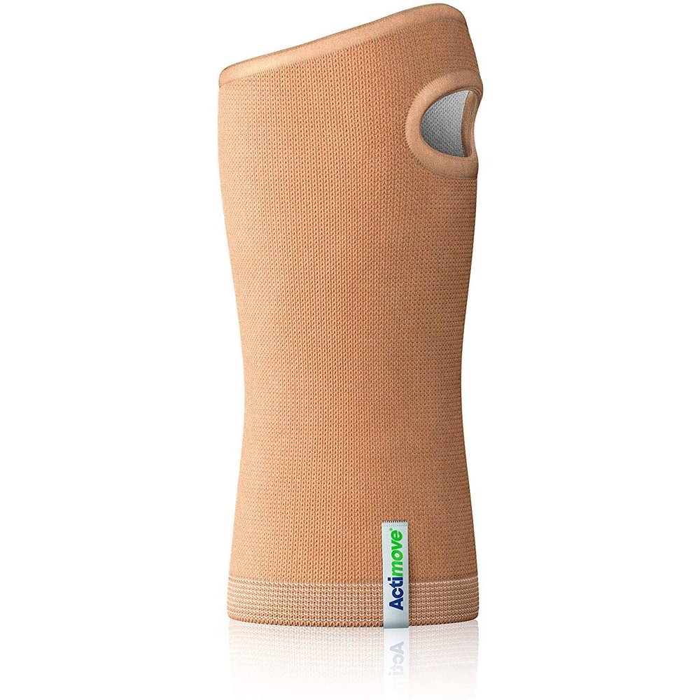 Actimove Arthritis Care Wrist Support, | Wrist Splint for Arthrosis, Rheumatoid Arthritis, Sprains, Tendon, Soft Tissue & Ligament Injuries, Postoperative Care | Beige, Large