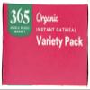 365 by Whole Foods Market, Organic Variety Pack Instant Oatmeal, 11.3 Ounce view 3