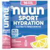 Nuun Sport Electrolyte Powder Packets with Magnesium, Calcium, Potassium, Chloride, and Sodium, Hydration Packets for On-the-Go, Pink Lemonade Flavor, Gluten Free & Vegan, 16 Single Servings view 1