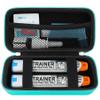 Elonbo EpiPen Carrying Case, Epi Pens Hard Carrying Case for 2 Epi Pens or Auvi Q, Ventolin Inhaler,Travel Medicine Kit, Nasal Spray Allergy Meds Organize Holder Bag, Green view 1