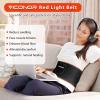 Red Light Therapy Belt for Body Infrared Light Therapy Devices Near Infrared Wrap Pad Timer Remote Control for Back Waist Muscle view 2