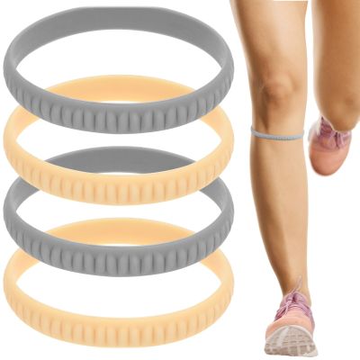 6pcs Patellar Tendon Knee Strap Silicone Patella Bands for Runners Basketball and Sports Comfortable Knee Brace for Tendonitis Relief and Support