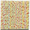 100 pcs Mixed Party Paper Straws Bulk, Vintage Light Pink Blue Yellow Red Rose Floral Drinking Straws Bulk, Valentine Retro Bridal Shower Wedding Tea Garden Cake Pop Sticks (Vintage Flower) view 4