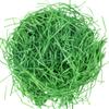 DIYASY Christmas Green Shredded Paper,7 Oz Grass Basket Filler for Gift Box Crinkle Raffia Paper for Packaging Easter Decoration view 1