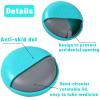 INVODA Travel Pill Organizer Round Compact for Meds, Vitamins & Supplements view 3