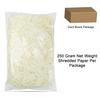DIYASY Crinkle Cut Paper Shred Filler, 8.8 oz Cream White Shredded Paper for Gift Wrapping and Basket Filling Raffia Paper Gift Box Confetti Grass Christmas, Easter, Anniversaries Decorations view 2