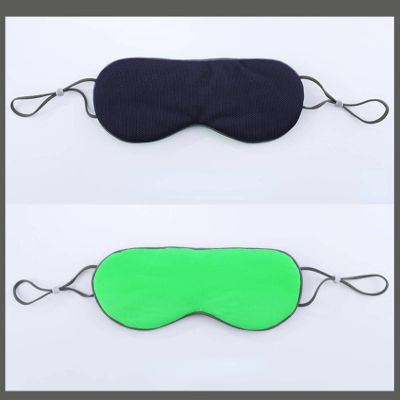 Eye Mask Lunch Break Sleep Blackout Eye Mask Breathable Traceless Warm and Cool Double-Sided Ice Silk Eye Mask