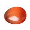 1.8 Inches Colorful Quartz Crystal Yoni Egg Cat's Eye Stone Egg Undrilled Healing Opal Eggs Massage Tool Pelvic Kegel Exercise for Health Care Tool (Red) view 2