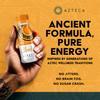 Azteca Health Organic Energy Shots - Wellness Shots, Natural Energy Shots, Health Shots, Vitamin Boost for Focus, Strength, and Energy, Organic Energy Drink Made in the USA - Lemon Flavor 1-Pack 2Fl oz view 4