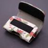 Painted Design Holster for Tandem Diabetes Care Insulin Pump t:Slim X2 (Horizontal-White-Rose) view 3