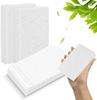 12 - Pack Non-Scratch Scrub Sponges - Sponges for Dishes and Washing Dishes, Cleaning Sponges for Kitchen Home Bathroom Cars, Funny Cut-Outs DIY for Kids (White) view 4