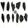 SBOTTON Natural Black Tourmaline Bulk Black Kyanite Crystal Kyanite Blades Fan Shape Reiki Healing Quartz Mineral, 11223S1BOTTON (Size : 100g(3-5Pcs)) view 4