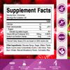 Vitamatic 2 Packs Vitamin B6 100mg Gummies  Natural Strawberry Flavor  60 Pectin-Based Gummies per Bottle  Nervous System & Energy Support view 2