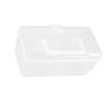 YARNOW First Aid Cabinet Box Platic Storage Bins First Aid Kit for Car First Aid Kit Mini Portable First Aid Box Medicine Organizer Box Storage Box Kit Medicine Box White view 1