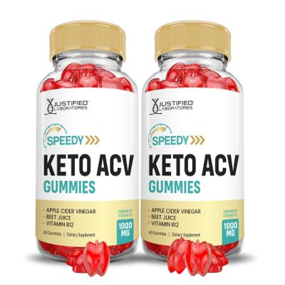 Justified Laboratories (2 Pack Speedy Keto ACV Gummies Advanced Formula 1000MG Speedy Keto Gummies Apple Cider Vinegar Formulated with Pomegranate Beet Juice Powder B12 Vegan Non GMO 120 Gummys