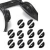 Omnful Eyeglass Nose Pads, 3.5mm Thickness Adhesive Anti Slip Glasses Nose Grips with Air Bag for Sunglasses Eyeglasses Reading Glasses (10 Pairs, Black) view 1