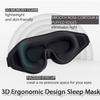 Eye Mask for Lash Extensions, Sleep Mask for Lash Extensions for Women Men, Zero Eye Pressure 3D Contoured Lash Extension Sleep Mask, Lash Protector Breathable Soft Shade Cover for Travel Yoga Nap view 2