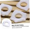 Healeved 3pcs Jade Gua Natural Jade Scraping Board for Body and Face Massage Acupoint Therapy Tool Smooth Edges for Safe Skin Care for Home and view 2