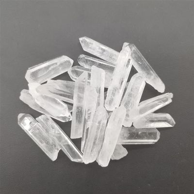 WGPHD Meditation Home Natural Clear White Crystal Quartz Obelisk Magic Wand Point Specimen Healing (Size : 50g-60g)