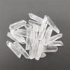 WGPHD Meditation Home Natural Clear White Crystal Quartz Obelisk Magic Wand Point Specimen Healing (Size : 50g-60g) view 1